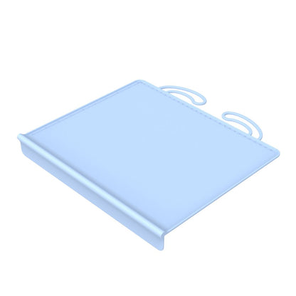 🍽️100% Silicone Placemat with Teething Edge Bumper/Spill Stopper