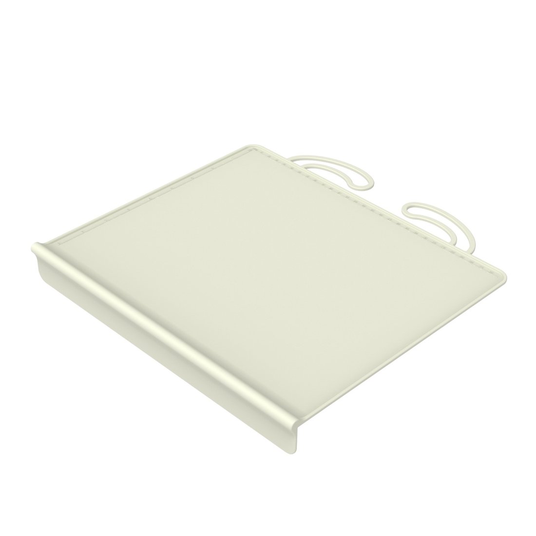 🍽️100% Silicone Placemat with Teething Edge Bumper/Spill Stopper
