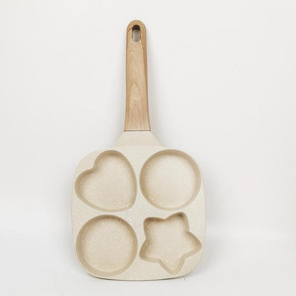 1 Set 4 Hole Skillet with Handle