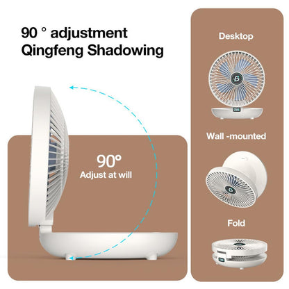 Wireless Wall Mount Desktop Fan