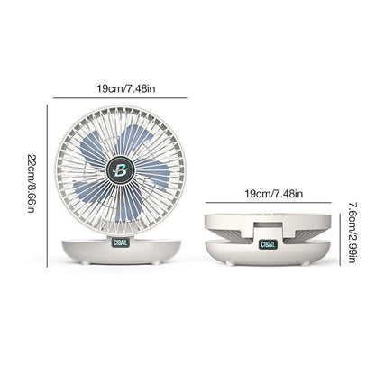 Wireless Wall Mount Desktop Fan