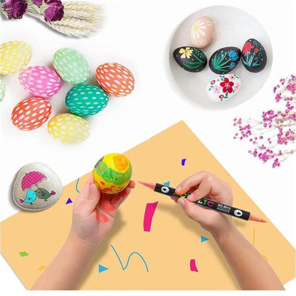 🔥Last Day 49%OFF - Dual Tip Acrylic Paint Pen Marker