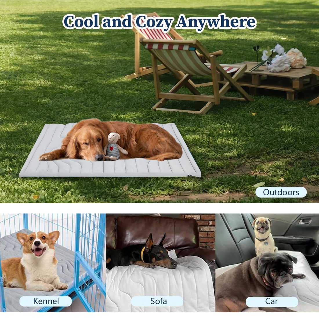 🧊2025 Summer Special 💥 Limited Time 49% OFF 🐕 Heatstroke Prevention And Cooling Pet Cooling Pad