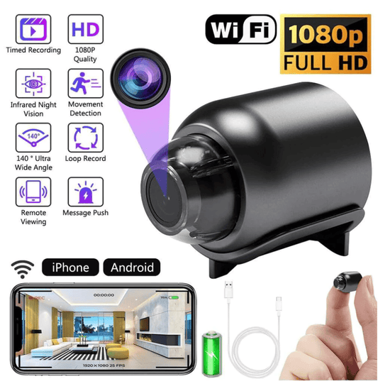 🔥Last Day 49%OFF-Mini Full HD 4K Security Camera