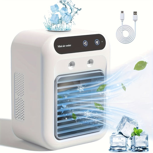 ❄️Last Day Sale 49%OFF-Portable AC with 2 Speeds & 2 Mist Modes
