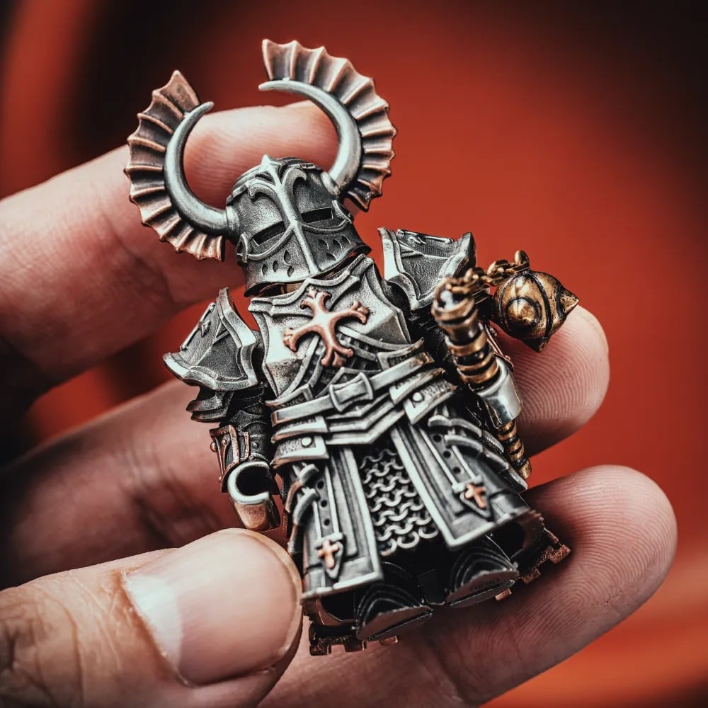 🔥LAST DAY 49% OFF - Removable Warlord Knight Magnetic Ornament