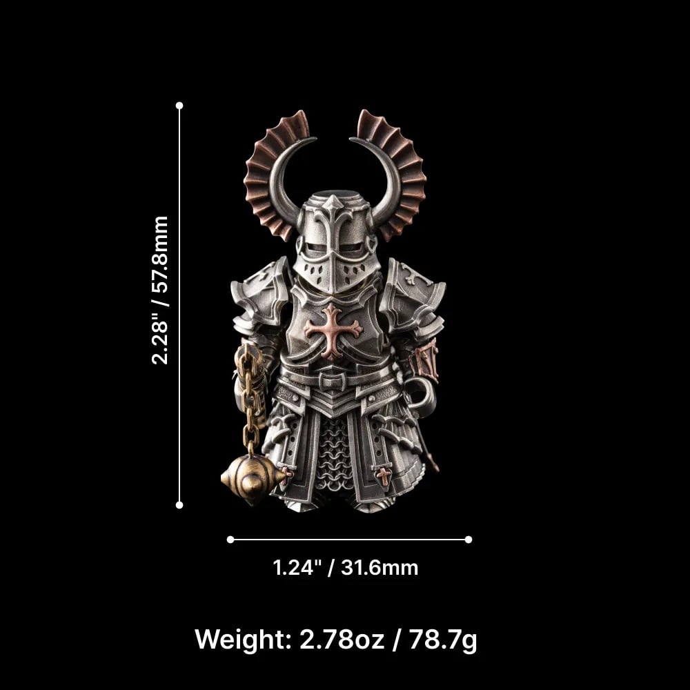 🔥LAST DAY 49% OFF - Removable Warlord Knight Magnetic Ornament