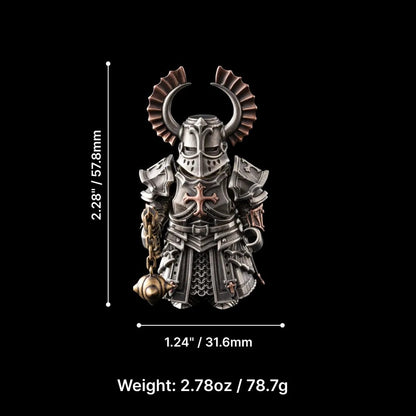 🔥LAST DAY 49% OFF - Removable Warlord Knight Magnetic Ornament