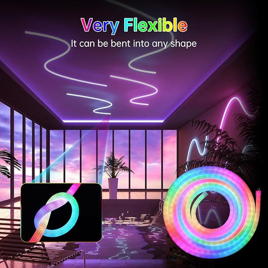 🌈360° Luminous Waterproof Strip with Music Sync🎁