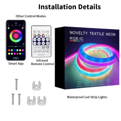 🌈360° Luminous Waterproof Strip with Music Sync🎁