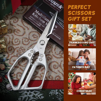 💥Last Day Sale 49% OFF🔥-Highly resilient stainless steel kitchen scissors