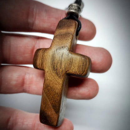 Handcrafted Wooden Cross My Heart✝️