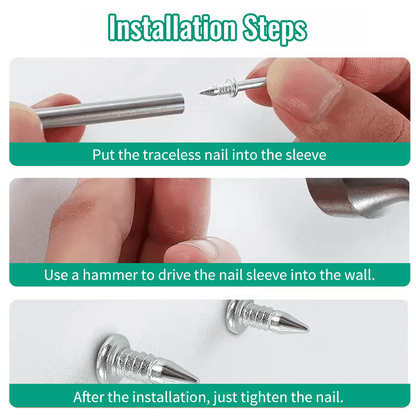 🔥Last Day Special 49%OFF-Double Head Skirting Thread Seamless Nail