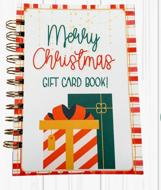 🎁🎅Christmas Gift Card Book 📚Hardcover & Durability Line (♻️Free PDF Included!)