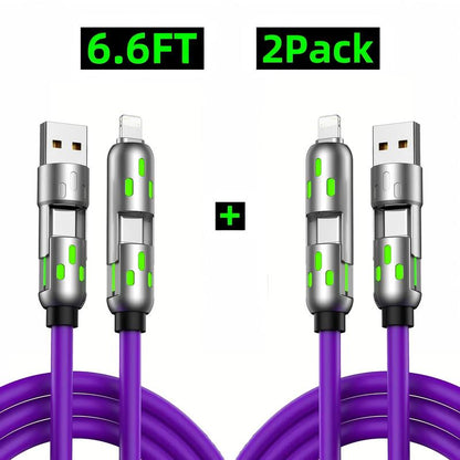 Buy 1 Get 1 Free⚡4-in-1 MAX 240W Fast Charging Cable