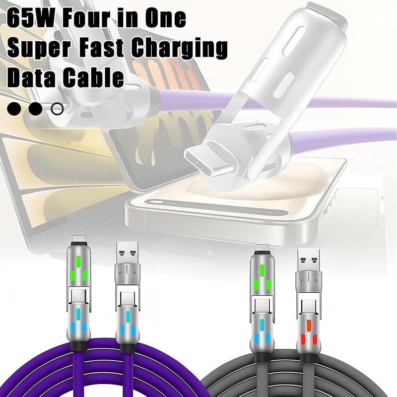 Buy 1 Get 1 Free⚡4-in-1 MAX 240W Fast Charging Cable