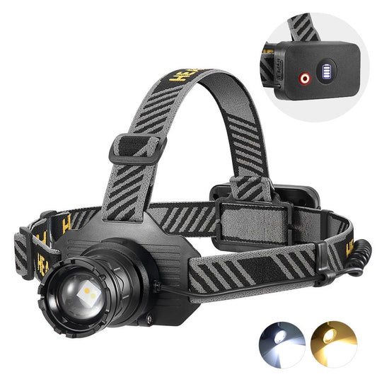 🔥Super Bright Rechargeable LED Headlamp (Includes Type-C charging cable)