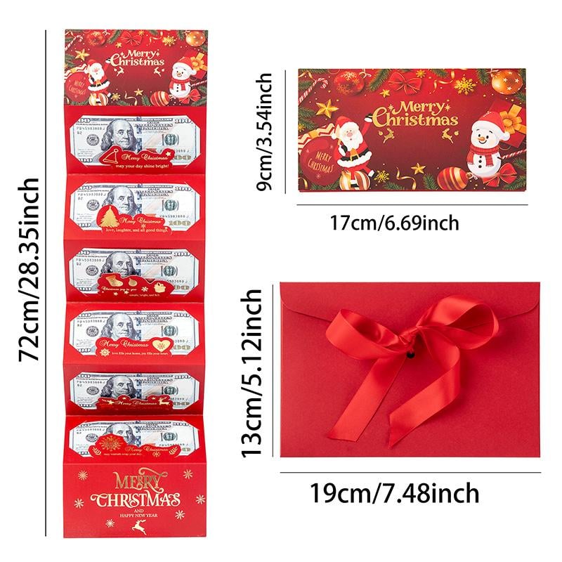 🌲2025 New Creative Christmas Cash Gift Envelope