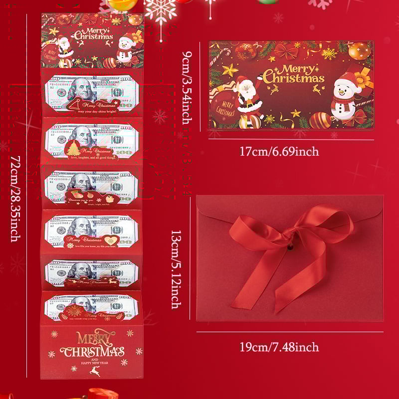 🌲2025 New Creative Christmas Cash Gift Envelope