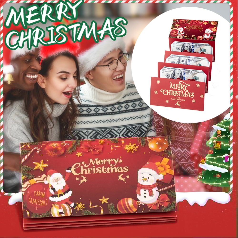🌲2025 New Creative Christmas Cash Gift Envelope