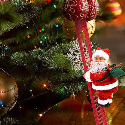 🎄Electric Tree-Climbing Father Christmas (with music)