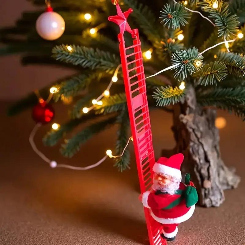 🎄Electric Tree-Climbing Father Christmas (with music)