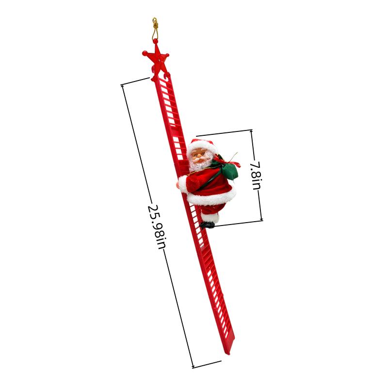 🎄Electric Tree-Climbing Father Christmas (with music)