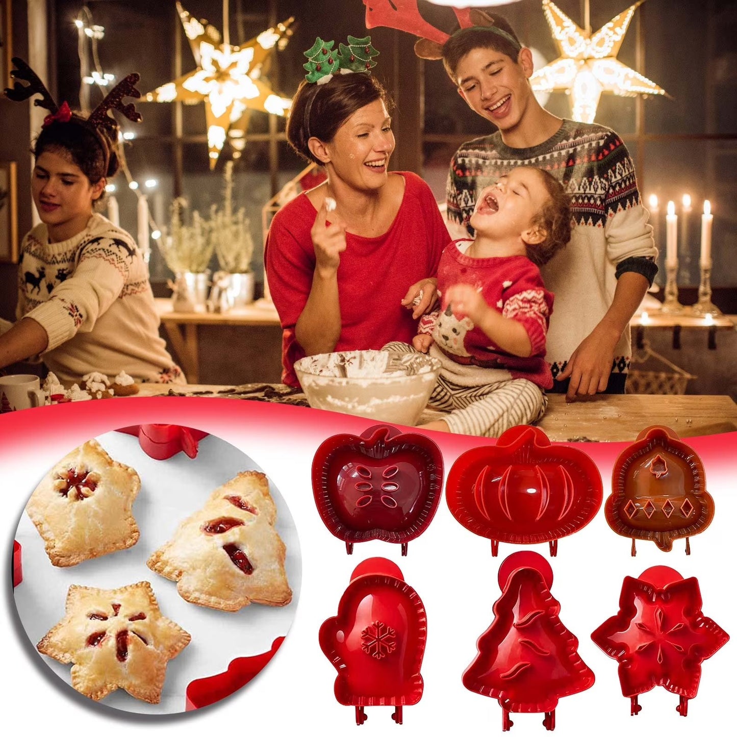🎄Holiday Pre-Sale Save 49%🔥Holiday Mini Pie Mold
