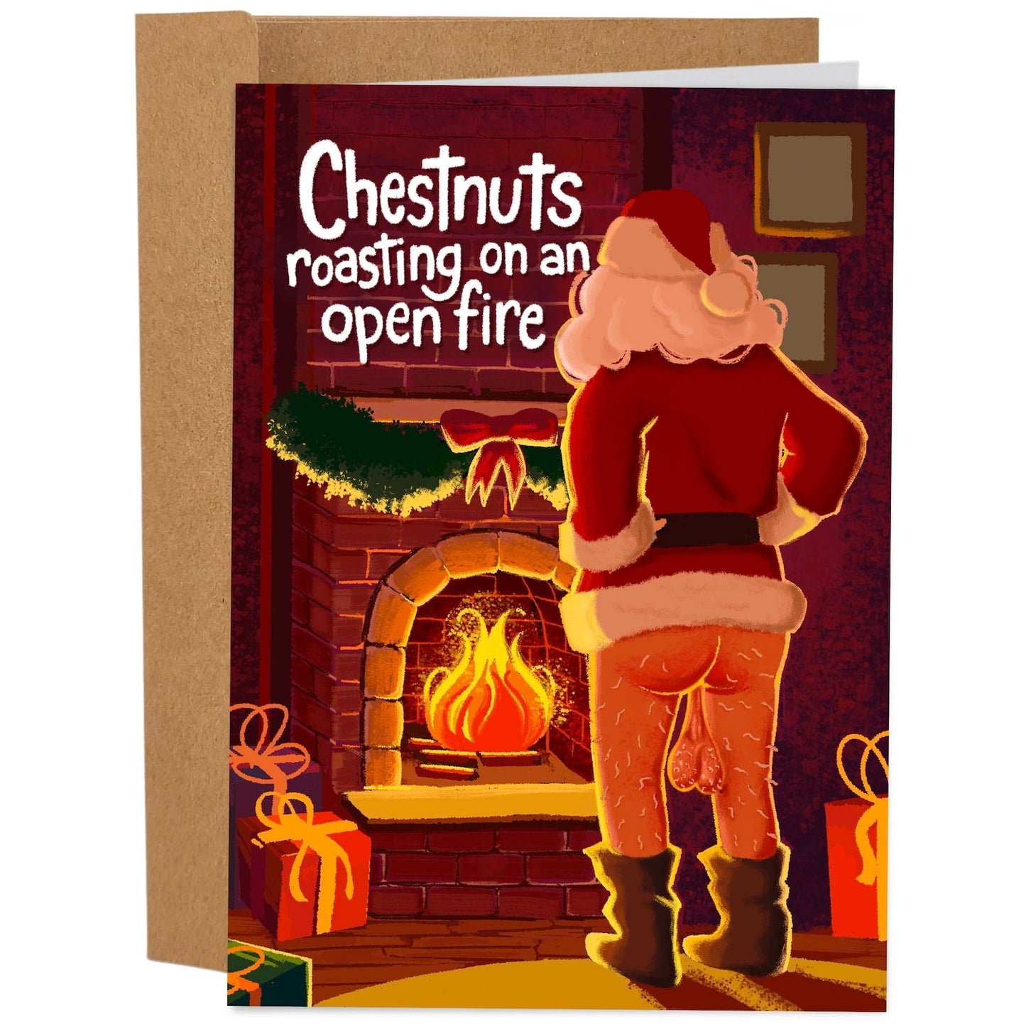 The Worst Christmas Cards Ever Set(Blank Inside)