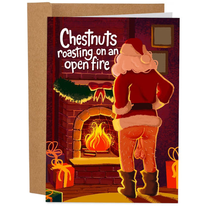 The Worst Christmas Cards Ever Set(Blank Inside)