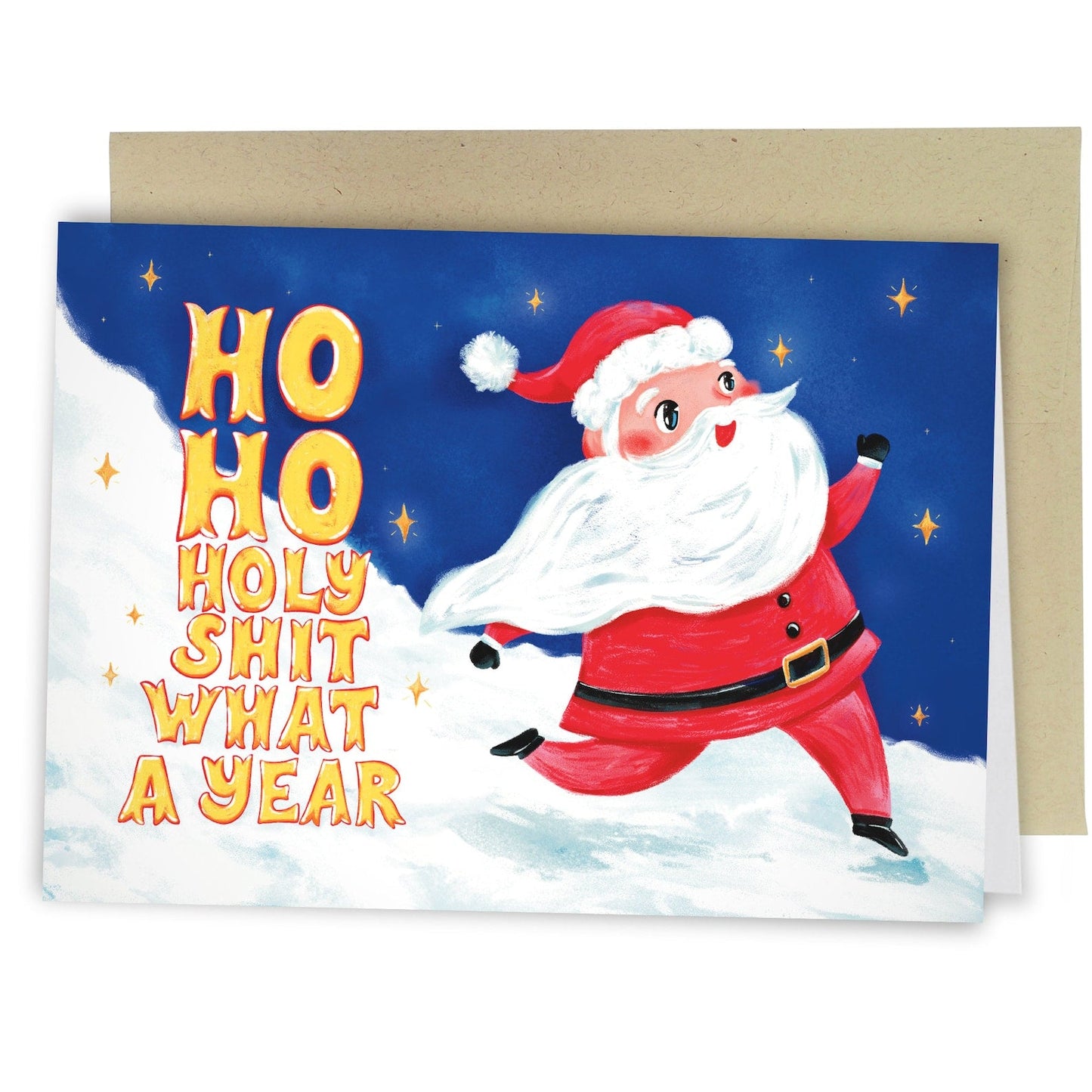 The Worst Christmas Cards Ever Set(Blank Inside)