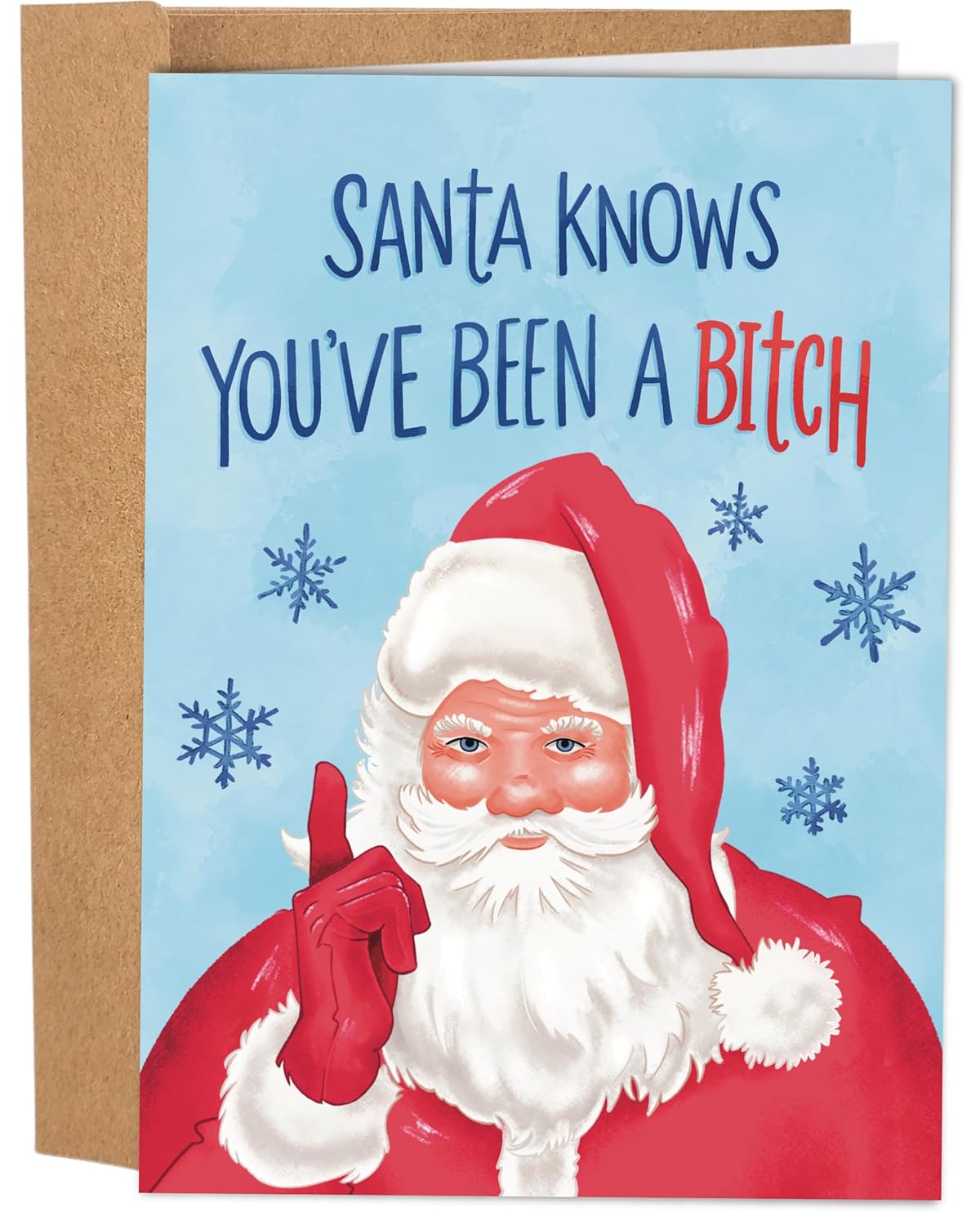 The Worst Christmas Cards Ever Set(Blank Inside)