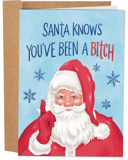 The Worst Christmas Cards Ever Set(Blank Inside)