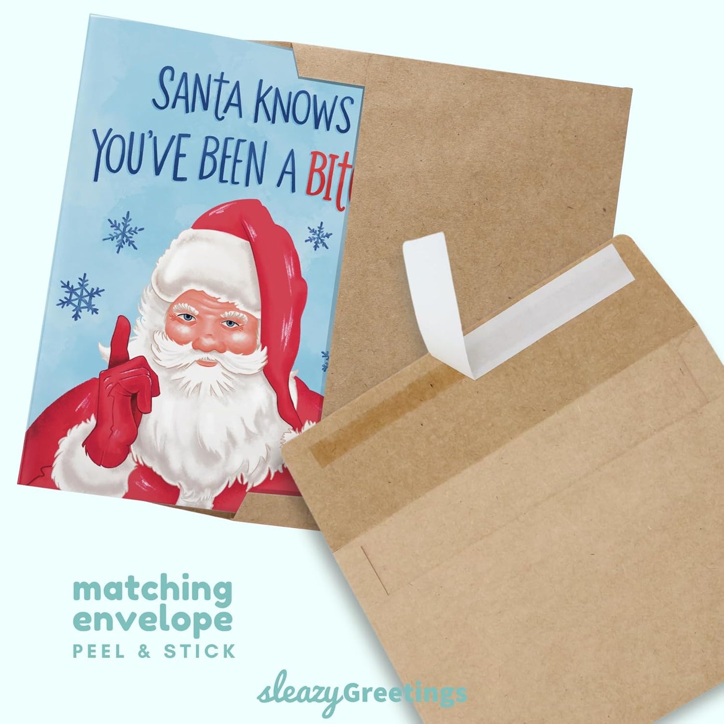 The Worst Christmas Cards Ever Set(Blank Inside)