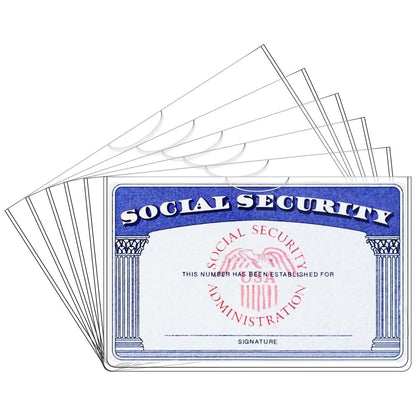 🔥Last Day 49% OFF - ✨Social Security Card Protector Sleeves