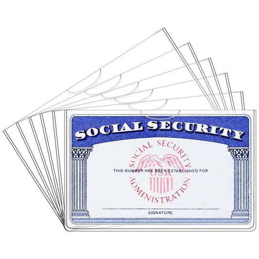 🔥Last Day 49% OFF - ✨Social Security Card Protector Sleeves