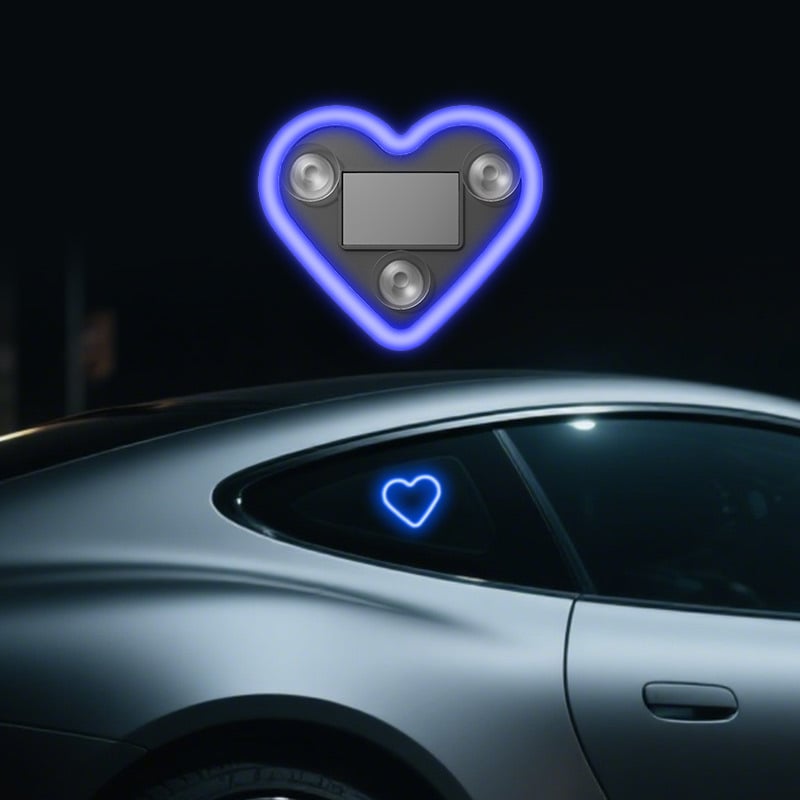 🎁Last Day 49% OFF🔥Car Solar Heart LED Light