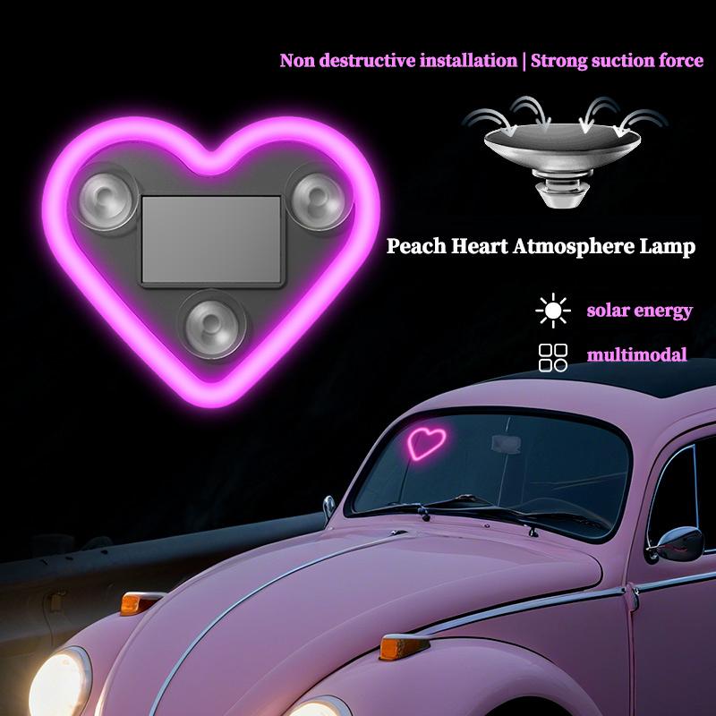 🎁Last Day 49% OFF🔥Car Solar Heart LED Light