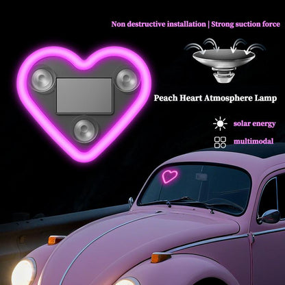 🎁Last Day 49% OFF🔥Car Solar Heart LED Light