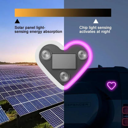 🎁Last Day 49% OFF🔥Car Solar Heart LED Light