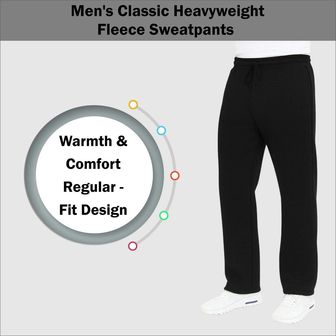 Men's Heavyweight Fleece Sweatpants
