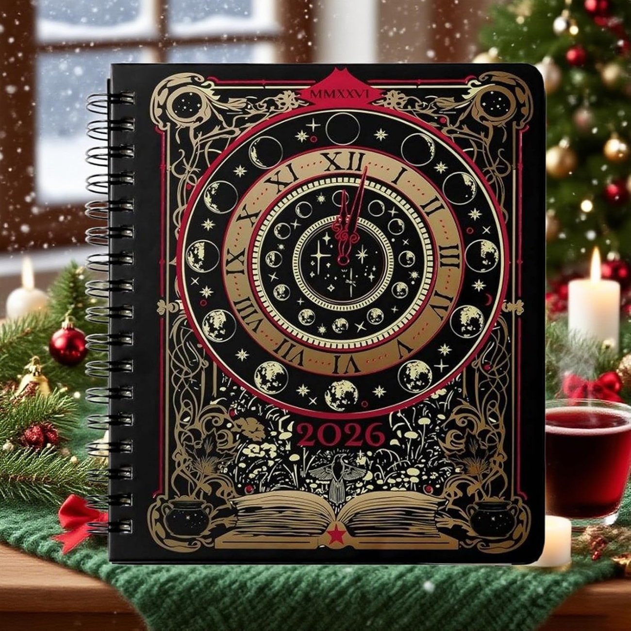 🎄Christmas Sales 49% OFF-🌙Waiting for the Night 2026 Planner Journal