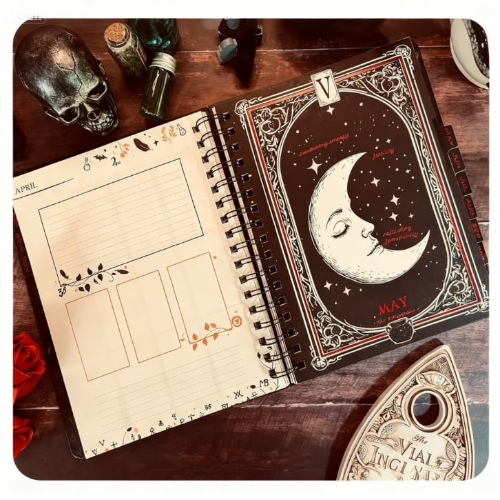 🎄Christmas Sales 49% OFF-🌙Waiting for the Night 2026 Planner Journal