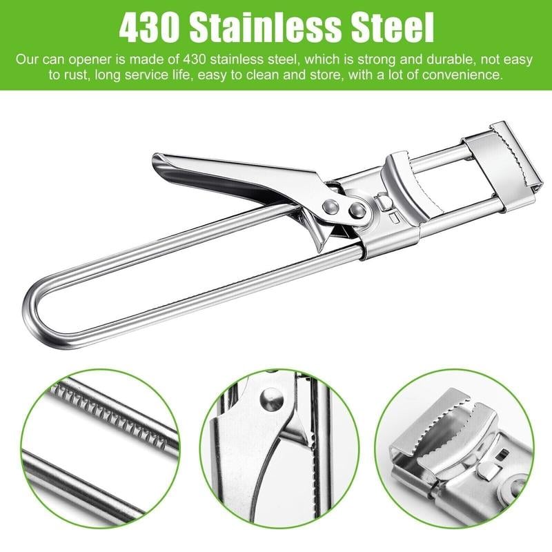 🎄Christmas Sales 49% OFF-Adjustable Stainless Steel Jar Opener