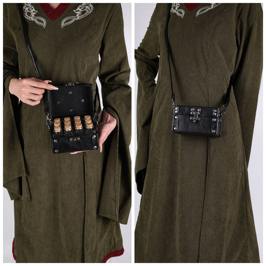 Steampunk Magic Twelve Bottles Alchemy Box