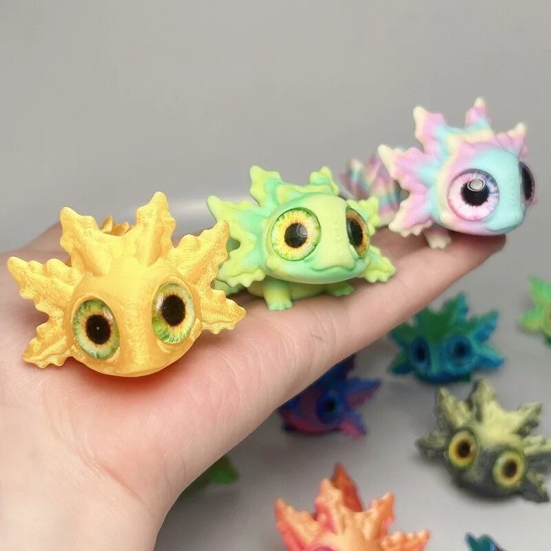 🎄Christmas Sales 49% OFF-3D Printed Magnetic Salamander Toy