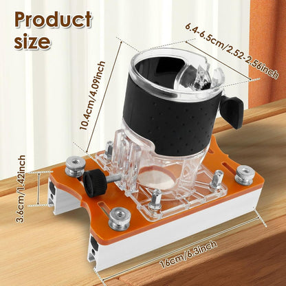 🔥Black Friday 49% Off Instantly💥2-in-1 Woodworking Trimmer Slotting Auxiliary Positioning Bracket