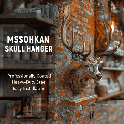 🎄2025 Christmas Sale - Christmas European Mount Skull Wall Hanger Hook