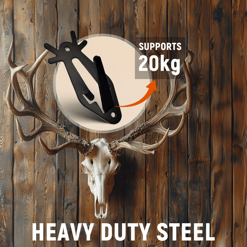 🎄2025 Christmas Sale - Christmas European Mount Skull Wall Hanger Hook