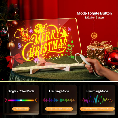 🎁 Newly Upgraded! 49% OFF Glowing LED Sketch Pad✨— A Creative Gift for Kids🎁